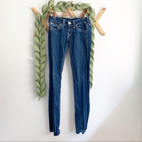 True Religion Billy Big T Straight Leg Jeans Tall - Picture 1 of 6